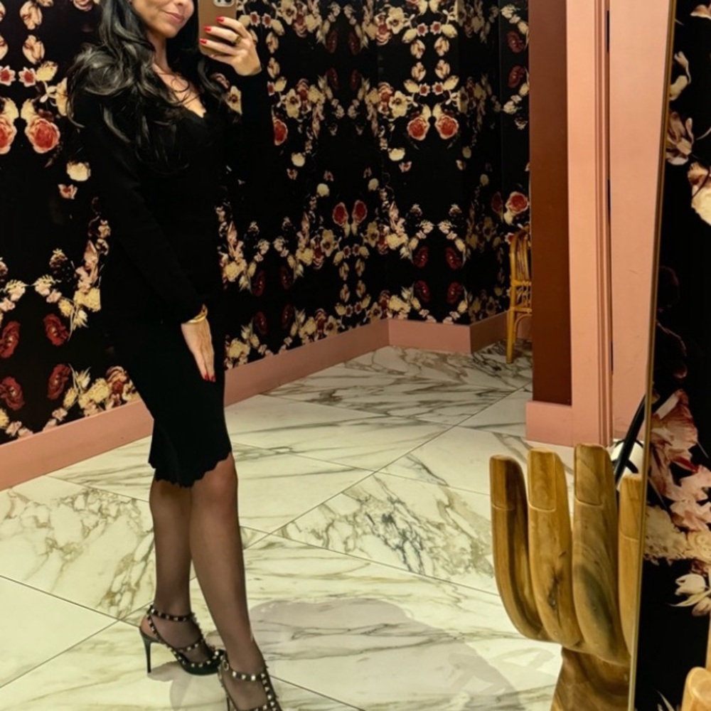 NEW Black A-line L’Agence Dress